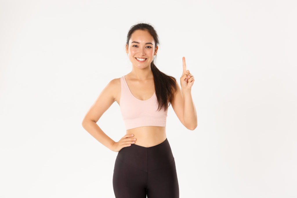 フィットネス女性の画像
