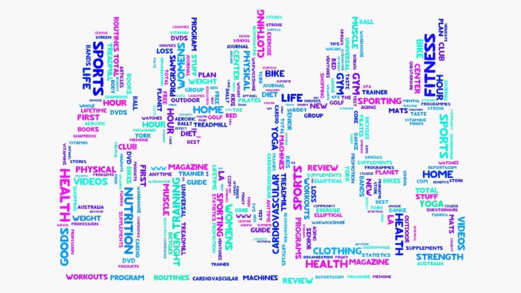 フィットネスのイメージ図