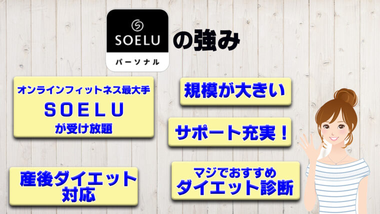 SOELUパーソナルの強み